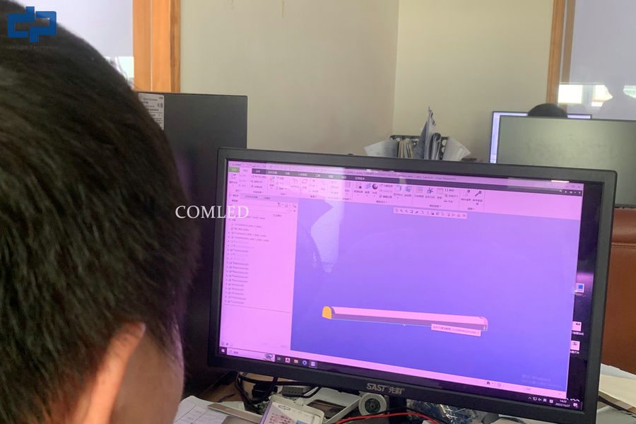 Shenzhen COMLED electronic Technology Co.,ltd productielijn van de fabrikant